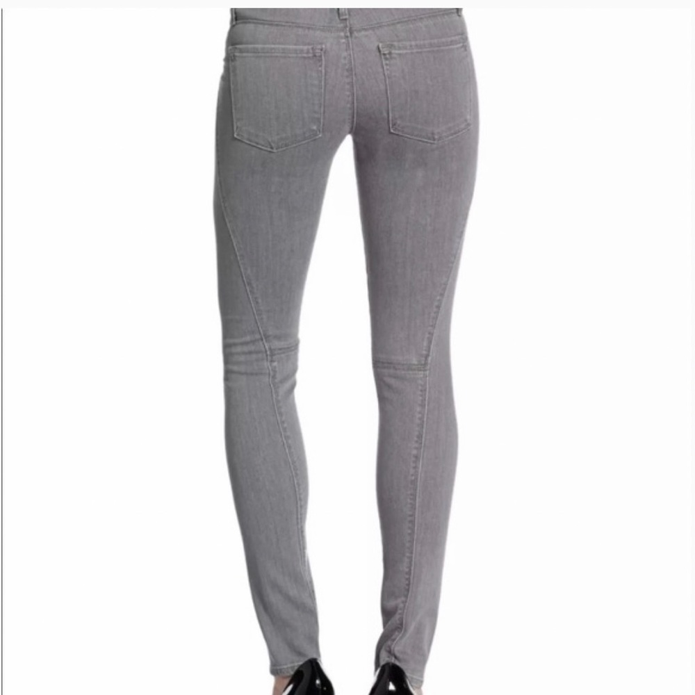 Vince Grey Skinny Seamed Stretch Legging Jeans - Picture 16 of 16